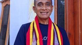 Anggota WALHI NTT, Viktor Manbait