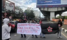 Aksi GRD di Makassar Dibubarkan Paksa oleh Sejumlah Oknum, Satu Peserta Mengaku Dipukul