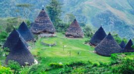 Rumah Adat/Mbaru Niang Todo (Ist)