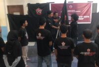 Suasana pelantikan pengurus baru Komite Pusat Gerakan Revolusi Demokratik (KP-GRD)