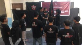 Suasana pelantikan pengurus baru Komite Pusat Gerakan Revolusi Demokratik (KP-GRD)