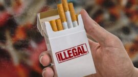Ilustrasi Rokok Ilegal 