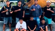 Tim URC Resmob Polres Flores Timur bersama terduga pelaku dan barang bukti terkait kasus dugaan pencurian ternak yang melibatkan wilayah hukum Polres Flores Timur dan Polres Sikka (Humas)
